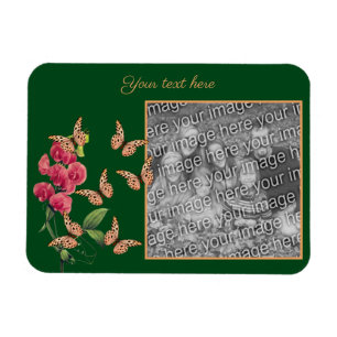 Erstellen Sie Ihre eigenen Schmetterlinge und Blum Magnet