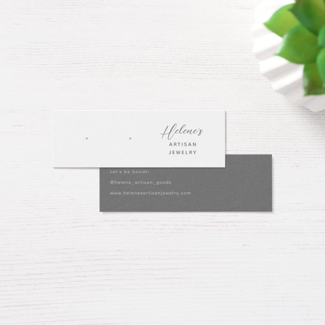 Erstellen Sie Ihre eigenen Schmuck-Earring-Display (Schreibtisch)