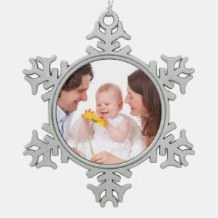 Erstellen Sie Ihre eigenen Schneeflocken Zinn-Ornament