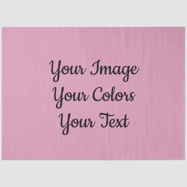 Erstellen Sie Ihre eigenen Seidenpapier (Vorderseite)