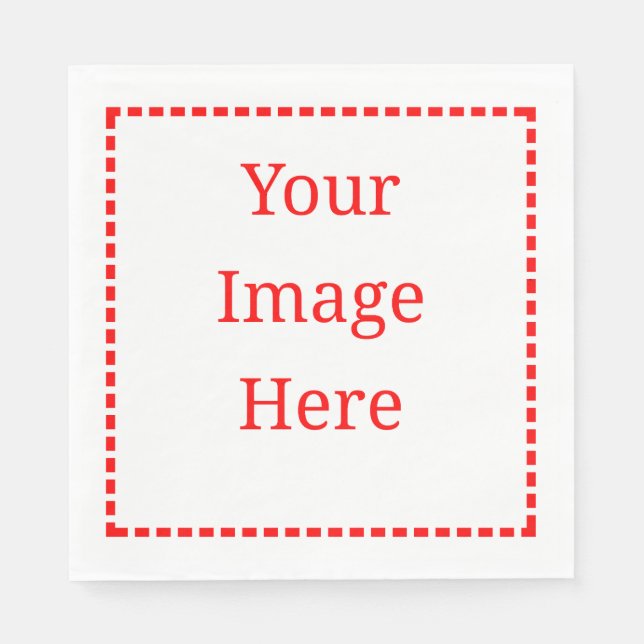 Erstellen Sie Ihre eigenen Serviette (Vorderseite)