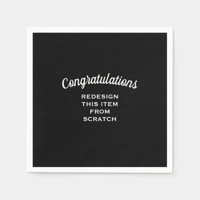 Erstellen Sie Ihre eigenen Serviette (Vorderseite)