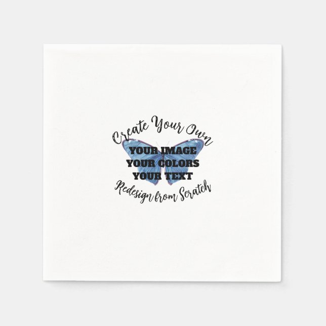 Erstellen Sie Ihre eigenen Serviette (Vorderseite)