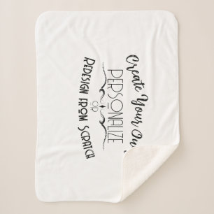 Erstellen Sie Ihre eigenen Sherpadecke