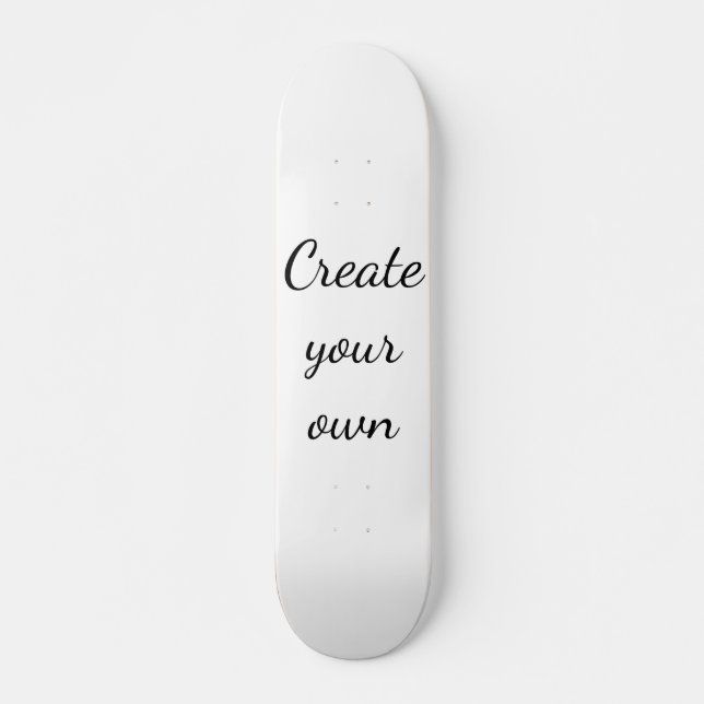 Erstellen Sie Ihre eigenen Skateboard (Vorne)