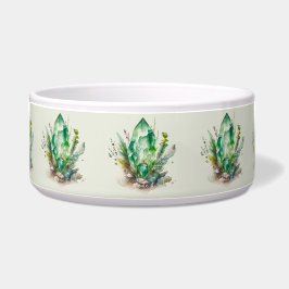 Erstellen Sie Ihre eigenen Smaragdgrünen Kristalle Napf