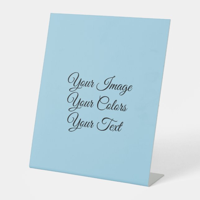 Erstellen Sie Ihre eigenen Sockelschild (Vorderseite)