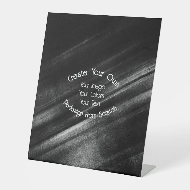 Erstellen Sie Ihre eigenen Sockelschild (Vorderseite)