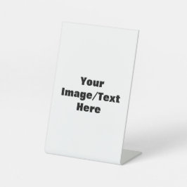 Erstellen Sie Ihre eigenen Sockelschild