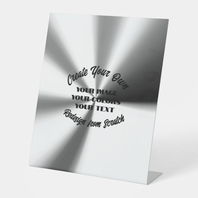 Erstellen Sie Ihre eigenen Sockelschild (Vorderseite)