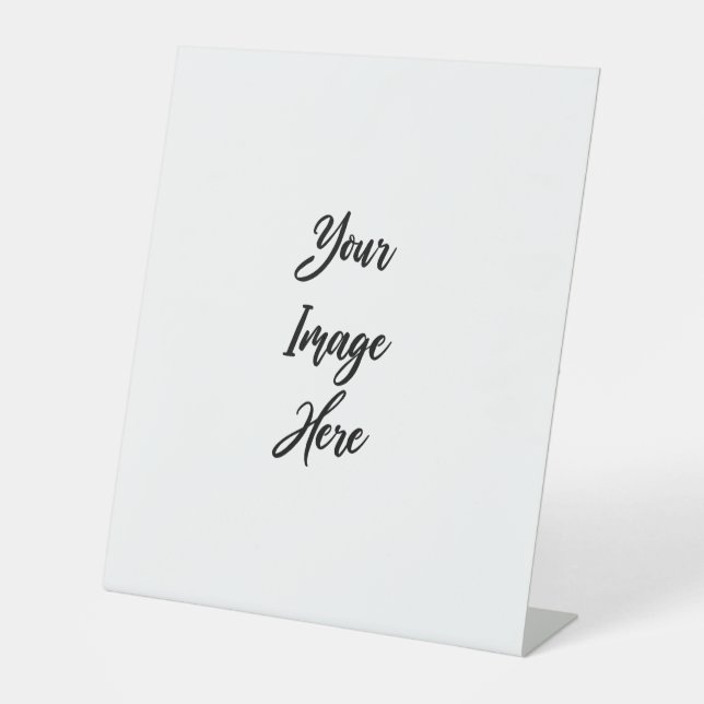 Erstellen Sie Ihre eigenen Sockelschild (Vorderseite)