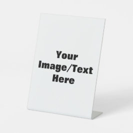 Erstellen Sie Ihre eigenen Sockelschild