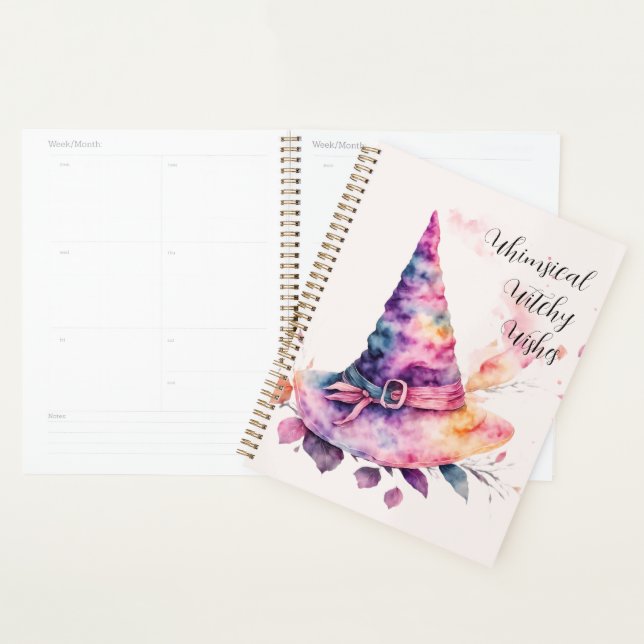 Erstellen Sie Ihre eigenen Spring Rainbow Hexenhut Planer (Anzeige)
