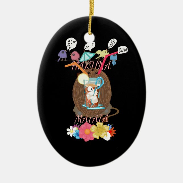 Erstellen Sie Ihre eigenen Tipps für das Summer Ti Keramikornament (Vorne)