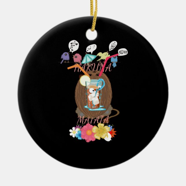 Erstellen Sie Ihre eigenen Tipps für das Summer Ti Keramikornament (Vorne)