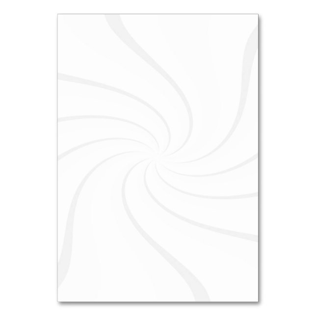 Erstellen Sie Ihre eigenen Tischnummer (Vorderseite)