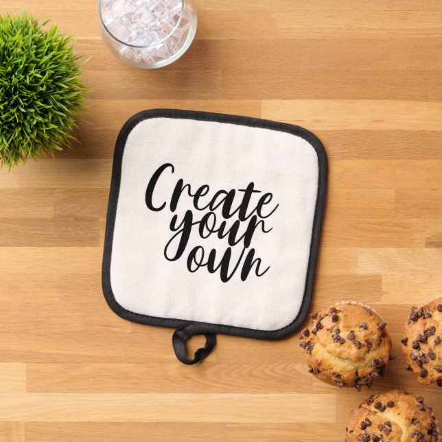 Erstellen Sie Ihre eigenen Topflappen (Oben Unten)