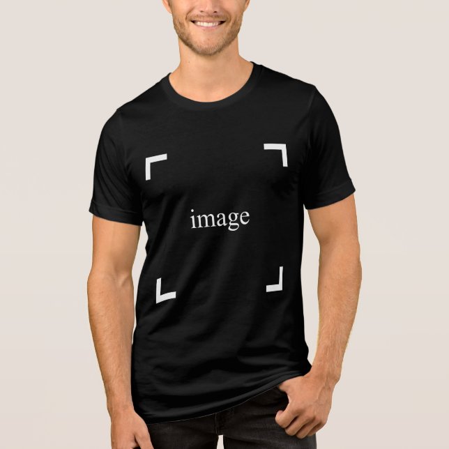 Erstellen Sie Ihre eigenen Tri-Blend Shirt (Vorderseite)