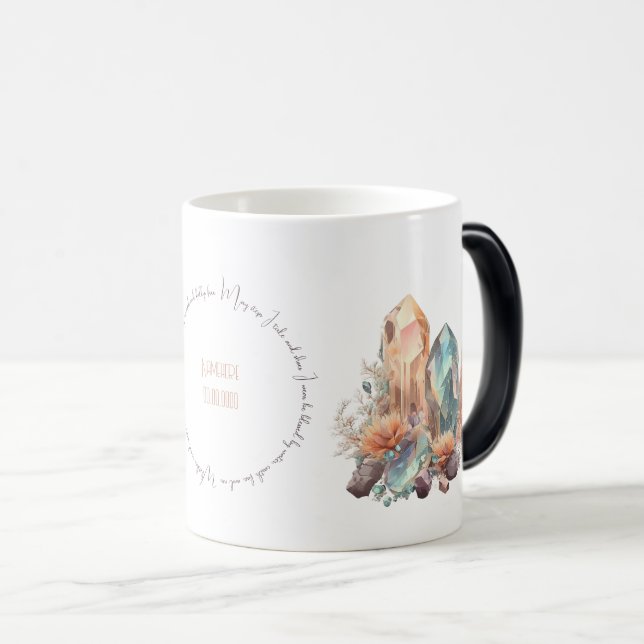 Erstellen Sie Ihre eigenen unglaublichen Kristalle Verwandlungstasse (VorderseiteRechts)