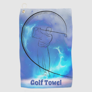 Erstellen Sie Ihre eigenen Unterschrift Golf Handt Golfhandtuch