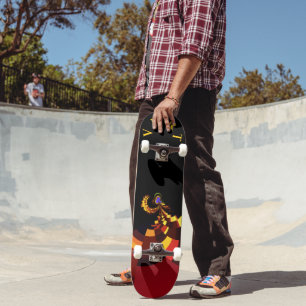 Erstellen Sie Ihre eigenen Vert Tricks Farben. Skateboard