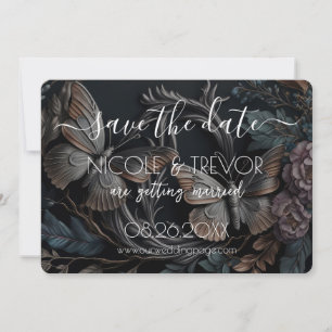 Erstellen Sie Ihre eigenen - Vintage Schmetterling Save The Date