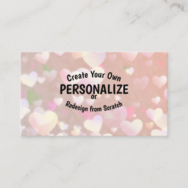 Erstellen Sie Ihre eigenen Visitenkarte (Vorderseite)