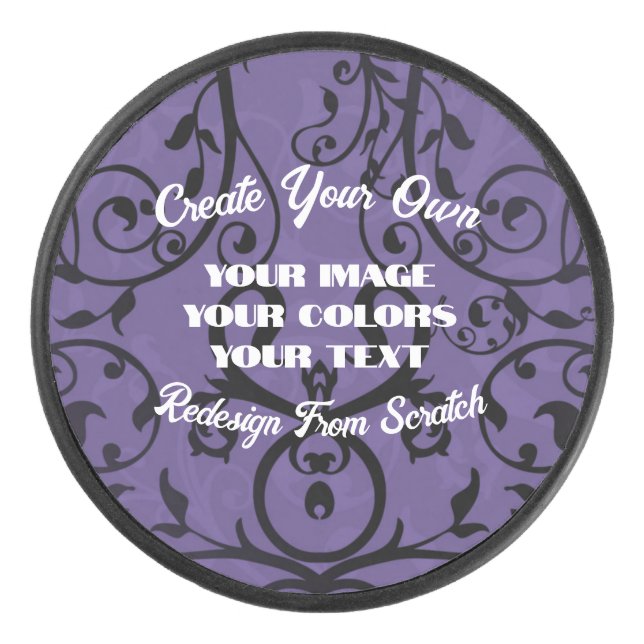 Erstellen Sie Ihre eigenen, vollständig angepasste Eishockey Puck (Vorderseite)