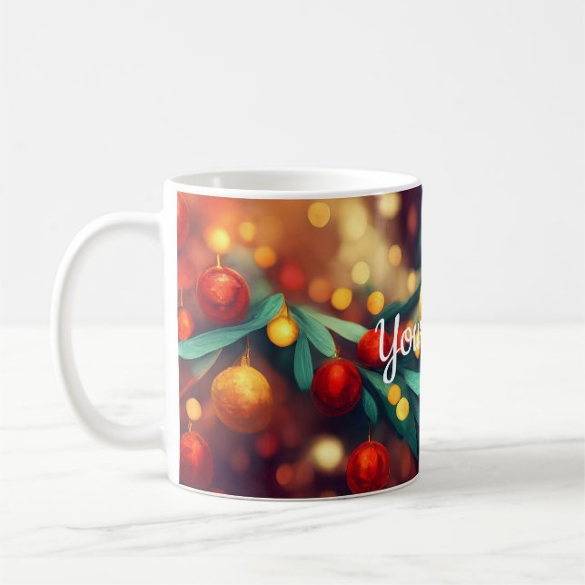 Erstellen Sie Ihre eigenen Weihnachtsschmuck Kaffeetasse (Links)