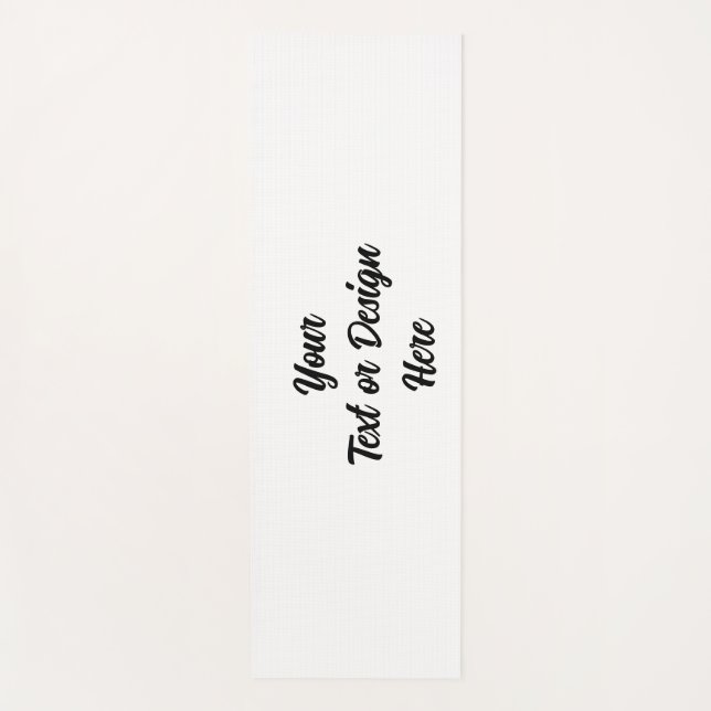 Erstellen Sie Ihre eigenen Yogamatte (Vorderseite)