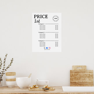 Erstellen Sie Ihre einfache Marken-Promotion-Preis Poster