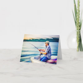 Erstellen Sie Ihre Fischereifotokarte Karte