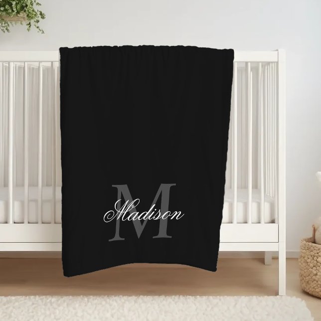 Erstellen Sie Ihre Individuelle Name-Monogramm-Kal Fleecedecke (Von Creator hochgeladen)