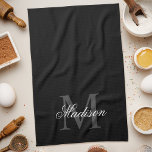 Erstellen Sie Ihre Individuelle Name-Monogramm-Kal Geschirrtuch<br><div class="desc">Erstellen Sie Ihre eigenen personalisierten Küchentücher mit Ihrem individuelle Name und Monogramm. Um diese Designvorlage zu bearbeiten,  bearbeiten Sie einfach die Textfelder wie oben gezeigt. Sie können einfach mehr Text oder Bilder hinzufügen,  Schriftart und Farben anpassen. Leckerei selbst oder machen Sie das passende Geschenk für Familie und Freunde!</div>