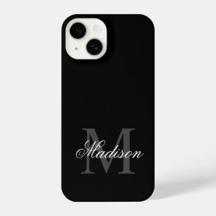 Erstellen Sie Ihre Individuelle Name-Monogramm-Kal iPhone 14 Hülle