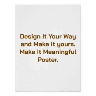 Erstellen Sie Ihre personalisierte 20" x 26,67" Poster