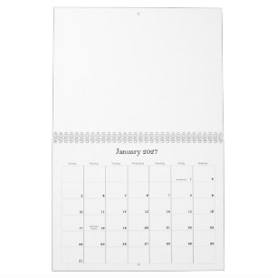 Erstellen Sie Ihre personalisierte 21,59 cm x 27,9 Kalender