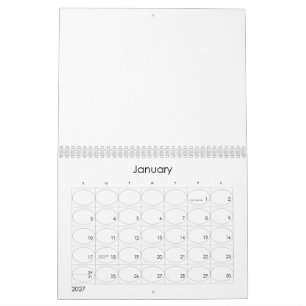 Erstellen Sie Ihre personalisierte 21,59 cm x 27,9 Kalender