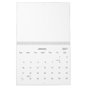 Erstellen Sie Ihre personalisierte 21,59 cm x 27,9 Kalender