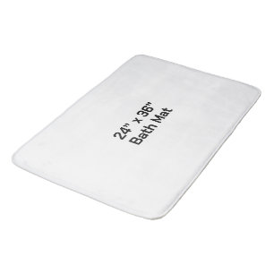 Erstellen Sie Ihre personalisierte 24” x 36” große Badematte