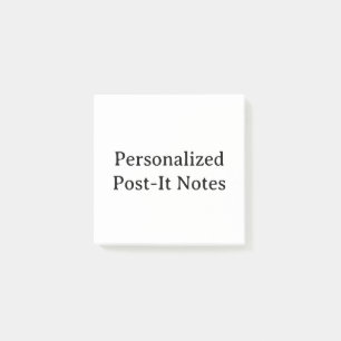 erstellen Sie Ihre personalisierte 3" x 3" Post-it Klebezettel