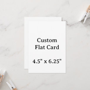 Erstellen Sie Ihre personalisierte 4,5" x 6,25" Fl