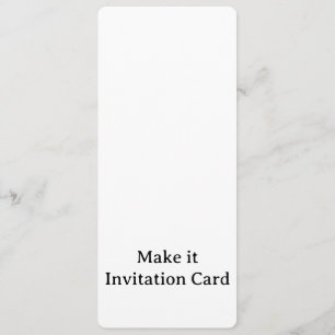 Erstellen Sie Ihre personalisierte 4" x 9,25" abge Einladung