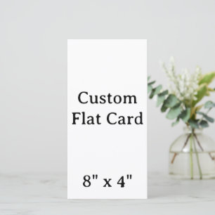 Erstellen Sie Ihre personalisierte 8" x 4" Flachka