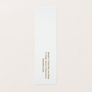 Erstellen Sie Ihre persönliche 2" x 7" Visitenkarten