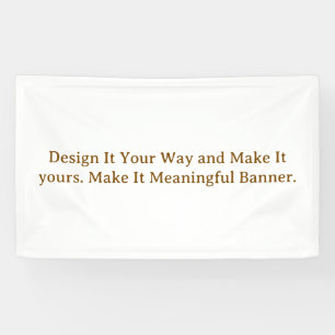Erstellen Sie Ihre persönliche 3'x5' Banner