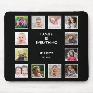Erstellen Sie Ihren eigenen 12 Collage Frame Schwa Mousepad