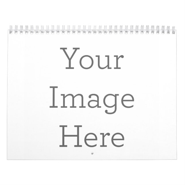 Zwei Seiten MittelKalender, Weiß (Titelbild)