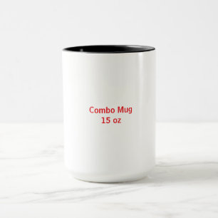 Erstellen Sie Ihren eigenen 15oz Combo Two-Tone-Ka Tasse