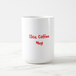 Erstellen Sie Ihren eigenen 15oz-Kaffeebecher Kaffeetasse